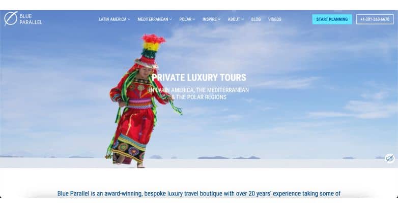Vibrantly dressed local guide showcasing bespoke tours in Latin America.